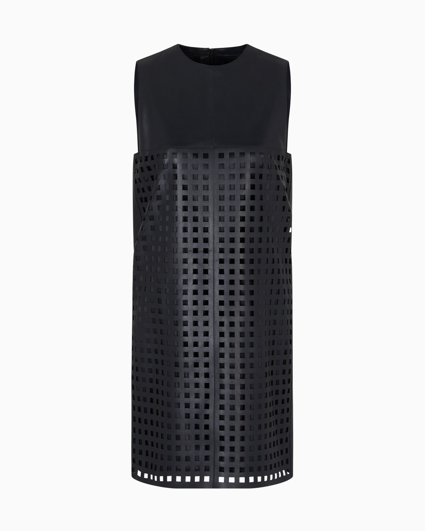Vestido de napa vegetal cortado a láser cápsula Polygon Diapositiva 0