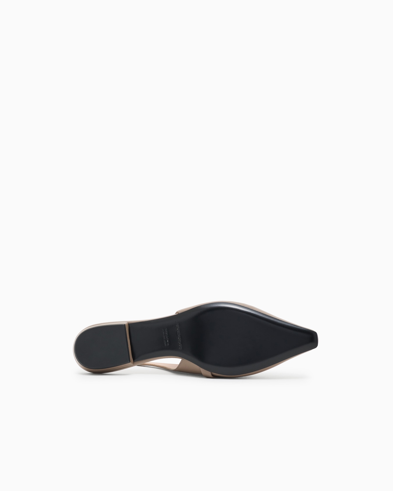 Ballerines modèle slingback en nappa avec plaque aigle Diapositive 5