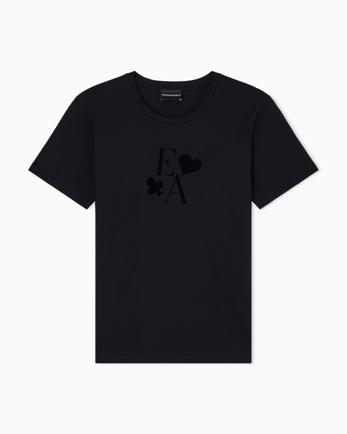 ASV organic-jersey T-shirt with a flocked logo print Slide 0