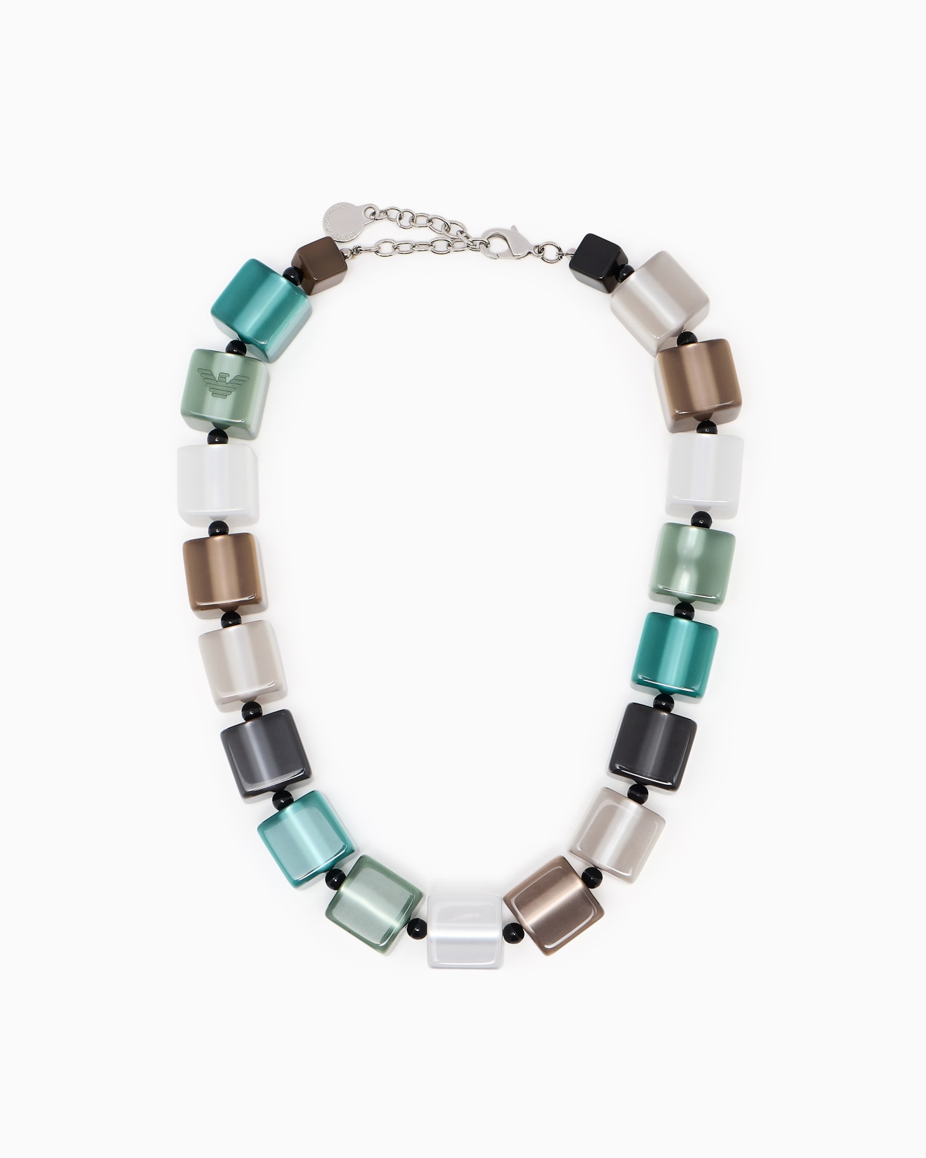 Collier avec cubes et micro-boules Diapositive 0