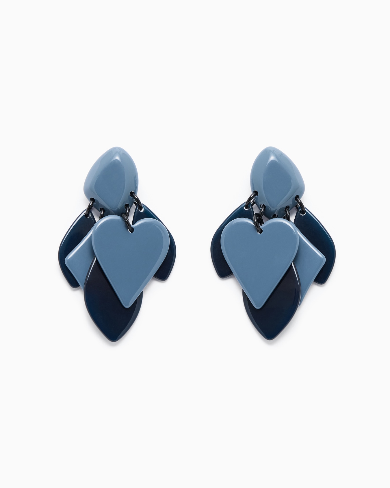 Earrings with Jeu de Cartes pendants Slide 0