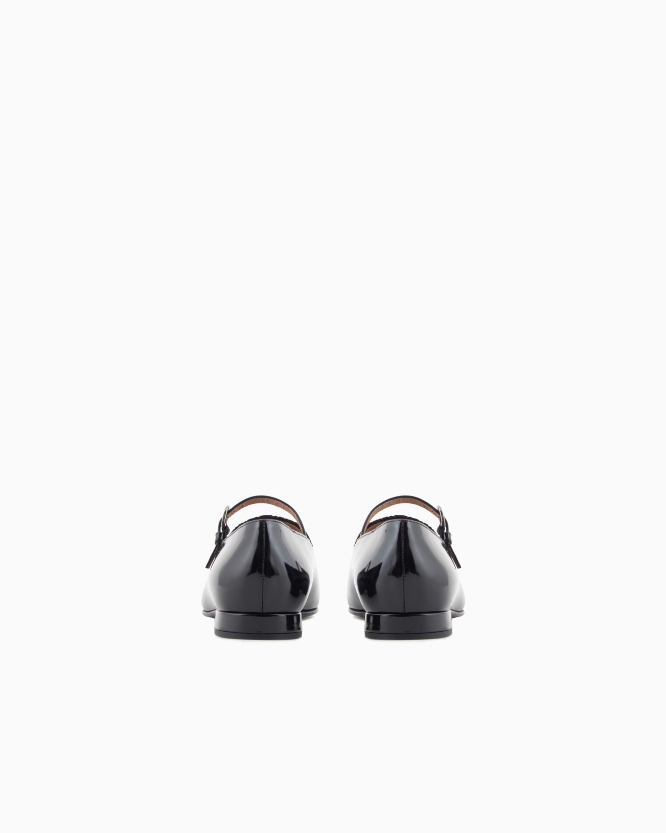 Mary Jane Ballerinas aus Lackleder Folie 3