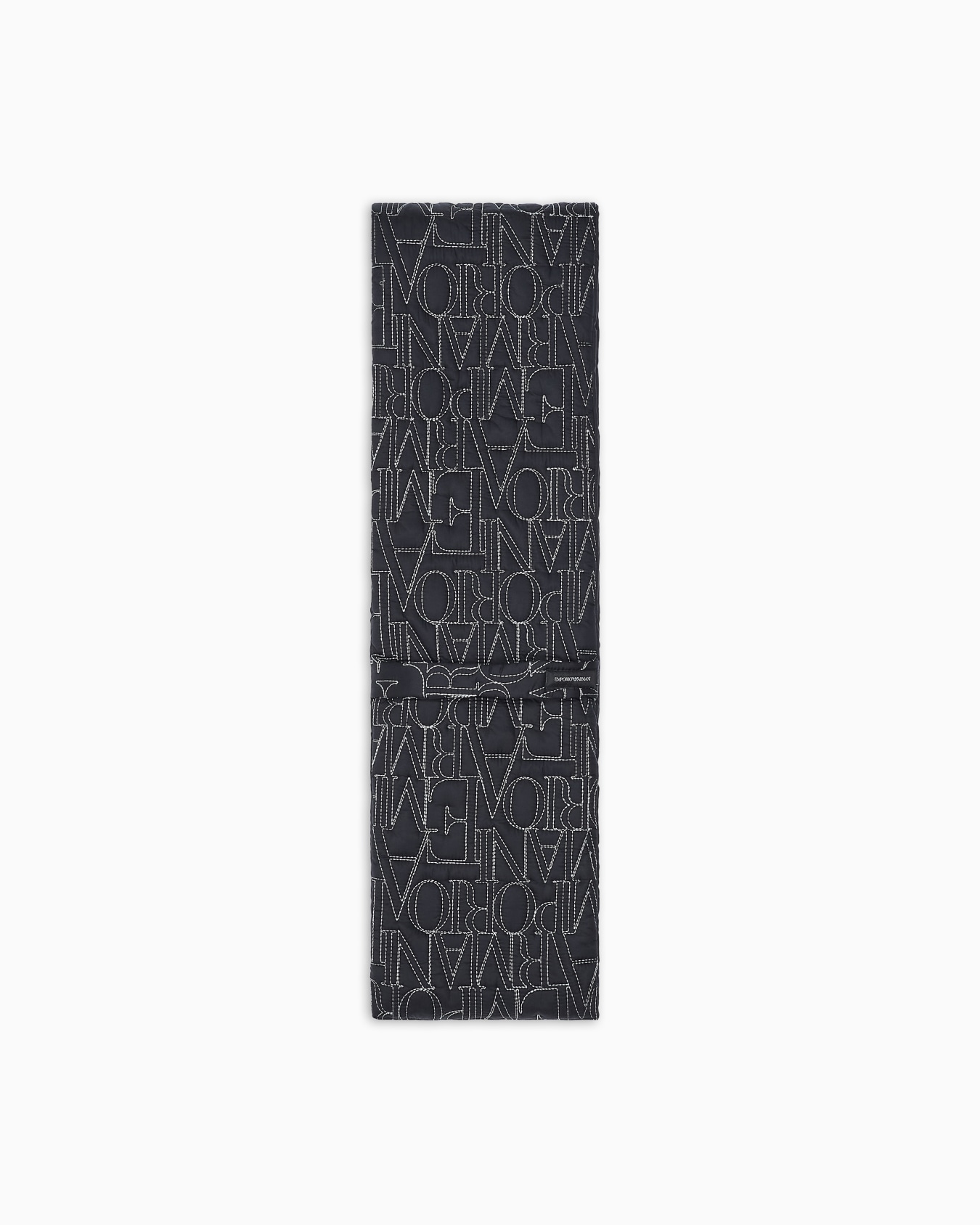 Nylon scarf with embroidered logo Slide 0