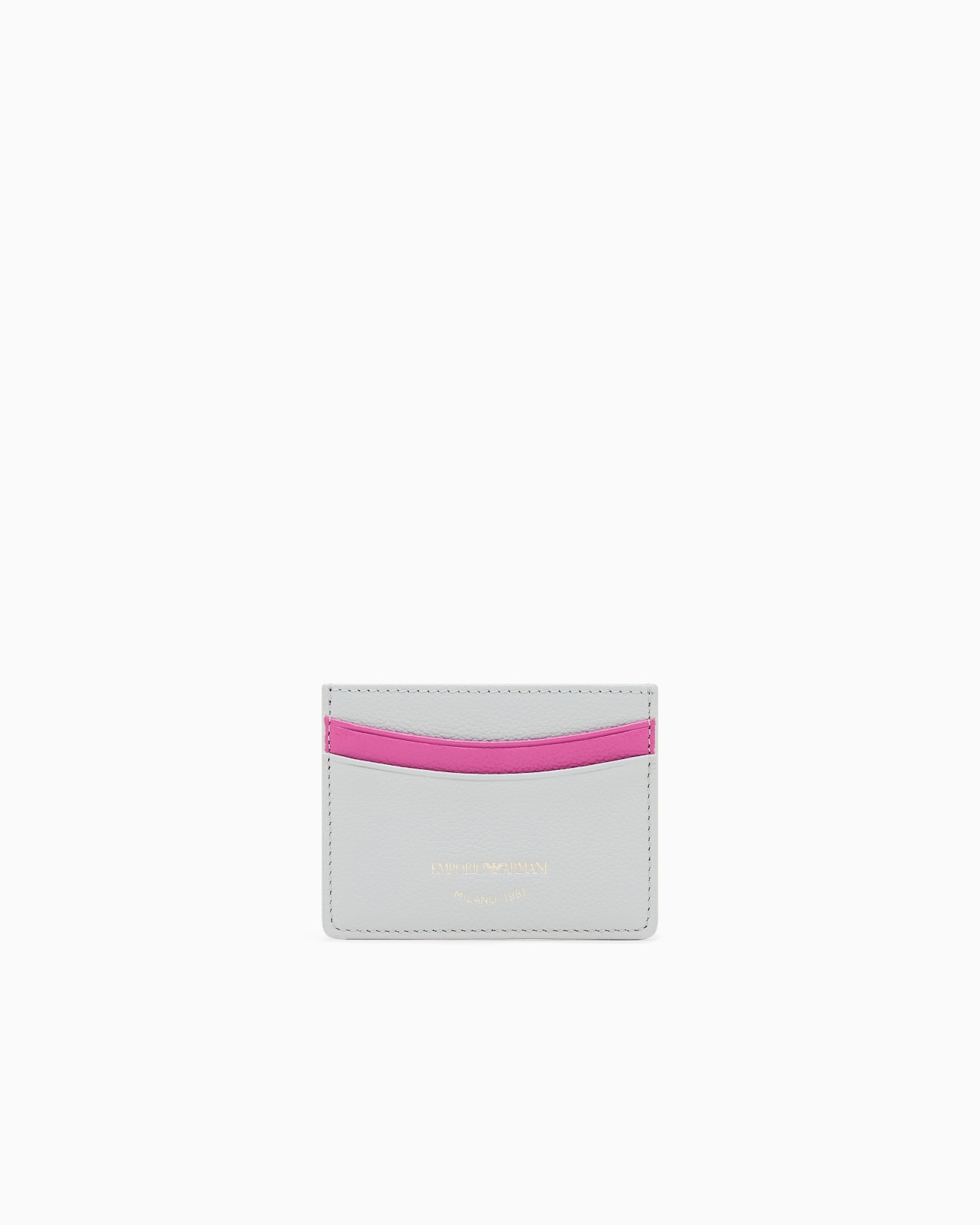 Tumbled leather card holder Slide 0