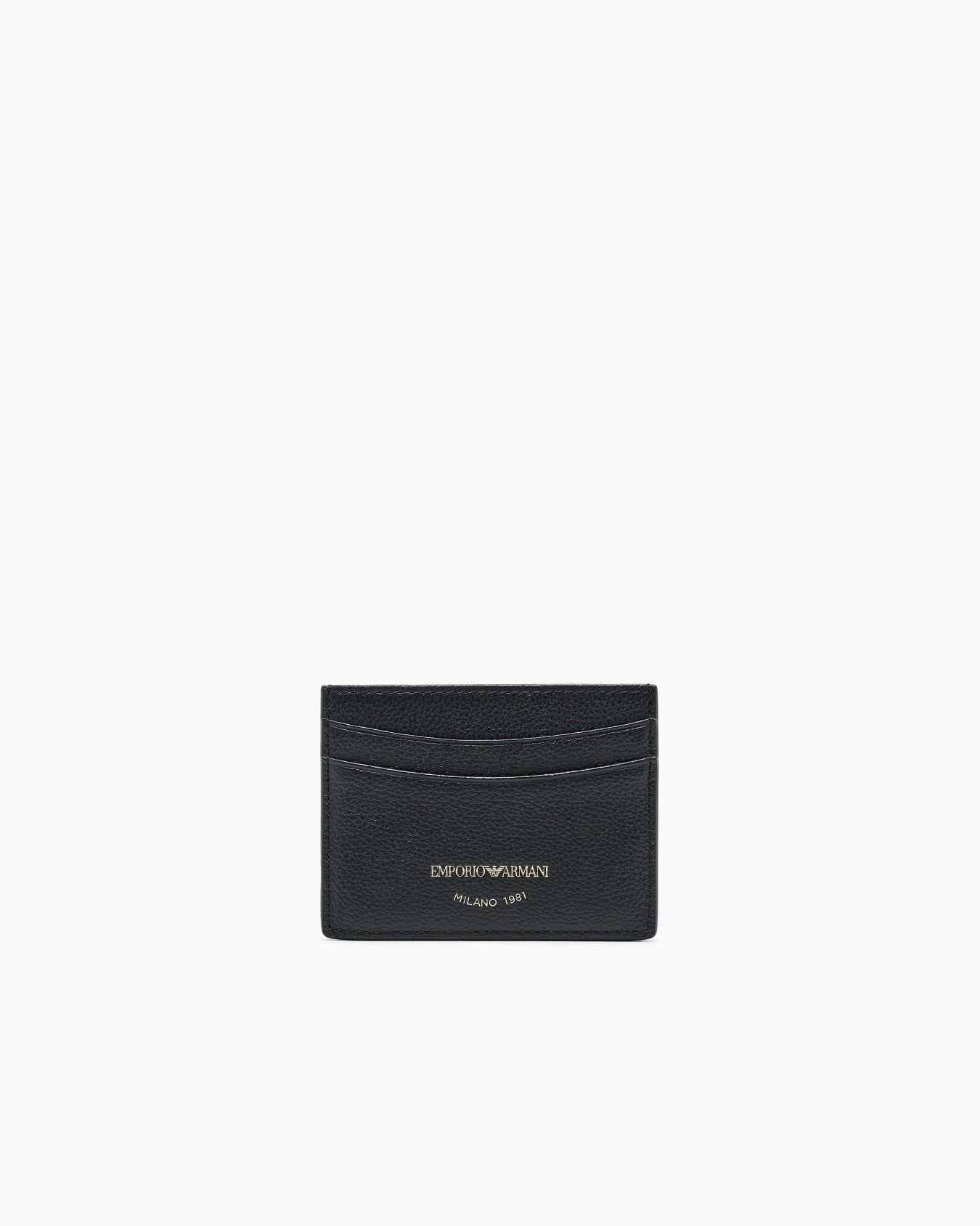 Tumbled leather card holder Slide 0
