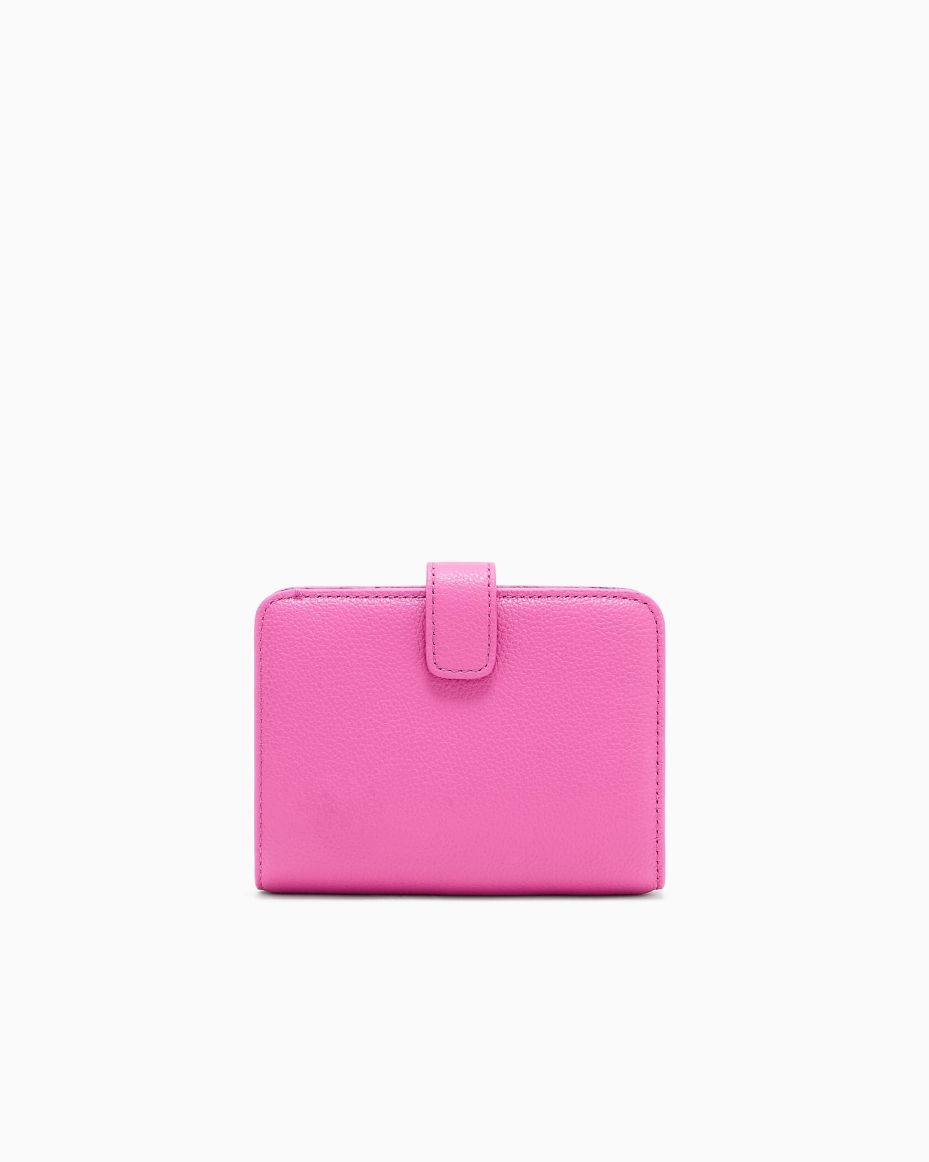 Portefeuille à deux volets en cuir martelé Diapositive 1