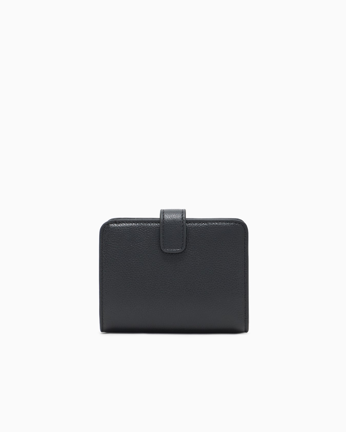 Tumbled-leather bi-fold wallet Slide 1