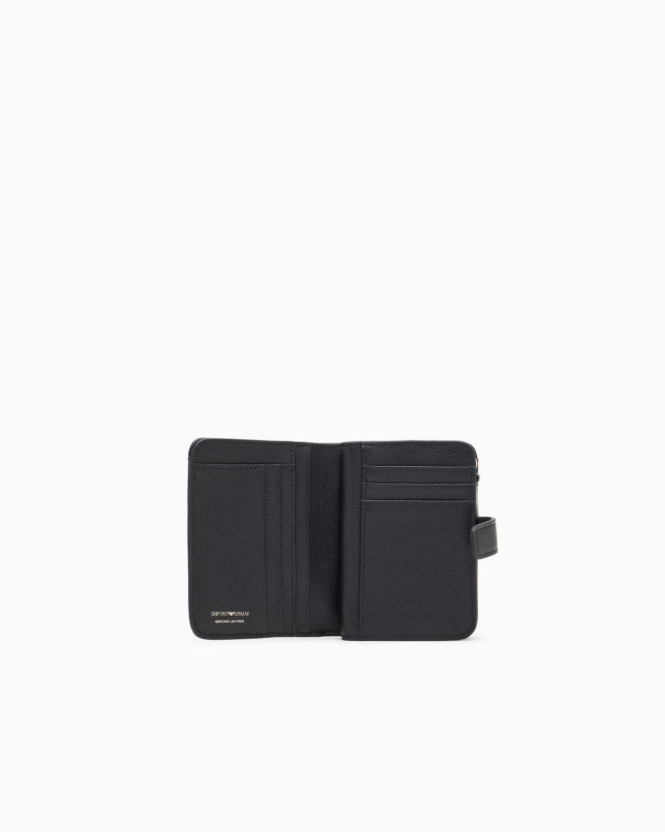 Tumbled-leather bi-fold wallet Slide 2