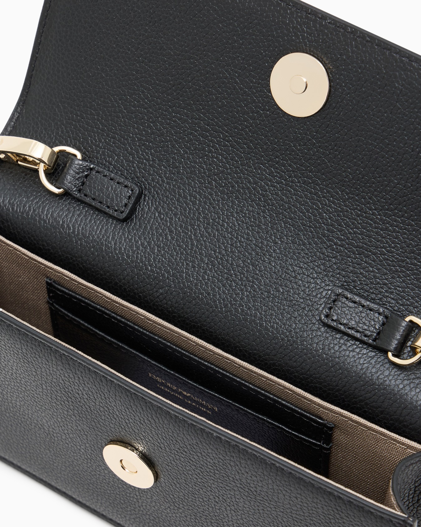Mini bag in tumbled leather Slide 3