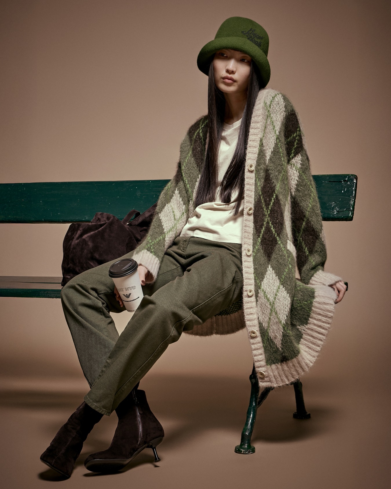 ASV New York capsule collection jersey T-shirt with oversized print Slide 6