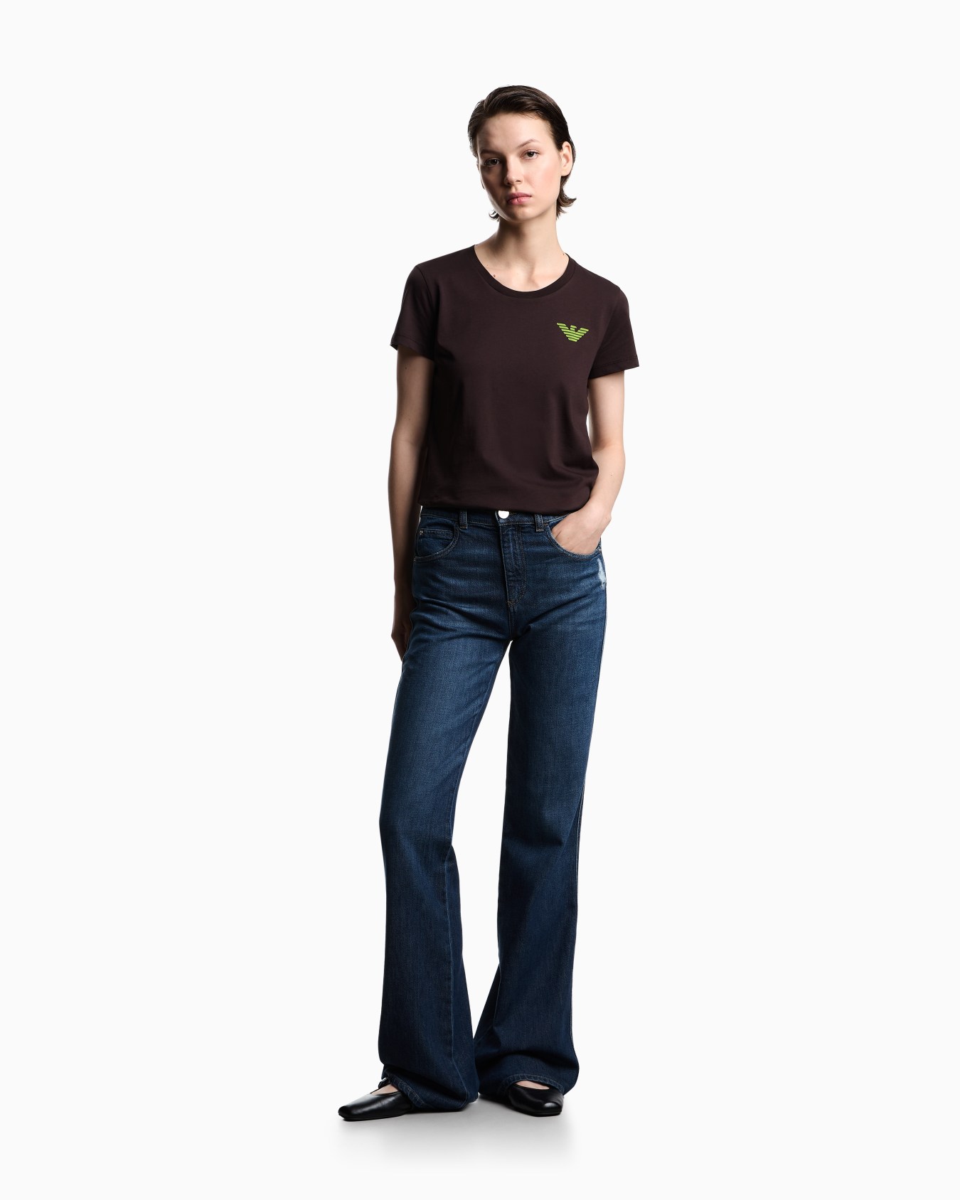 ASV New York capsule collection jersey T-shirt with oversized print Slide 1