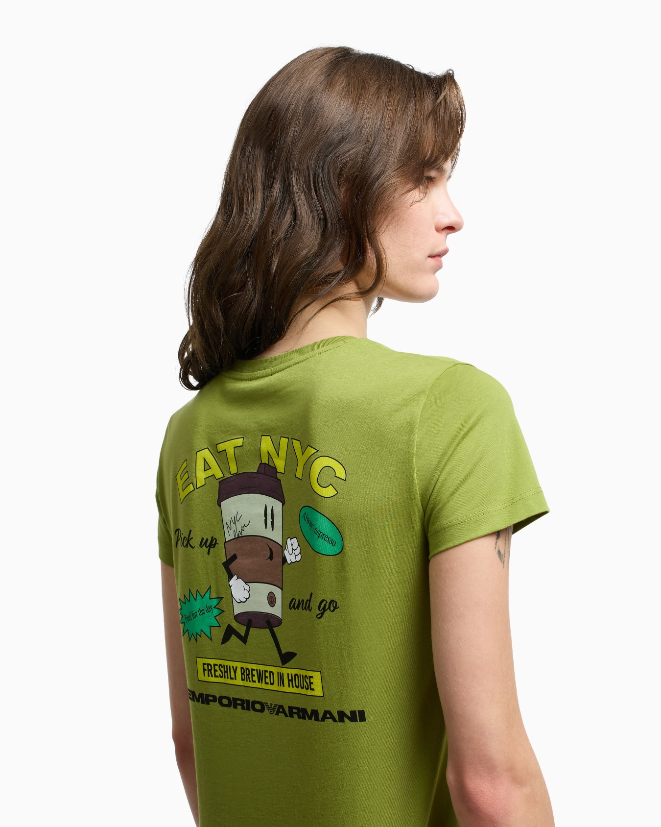 ASV New York capsule collection jersey T-shirt with oversized print Slide 4