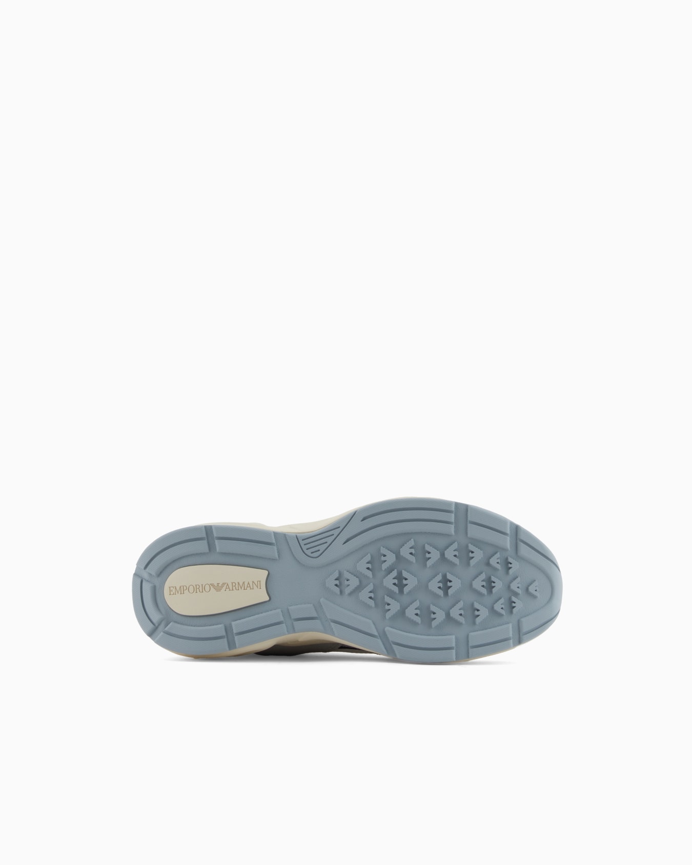 Mesh sneakers with suede details and an eagle logo Slide 5