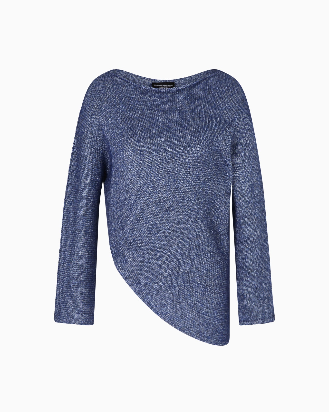 Winter Urbanism capsule collection asymmetrical jumper in an alpaca blend Slide 0