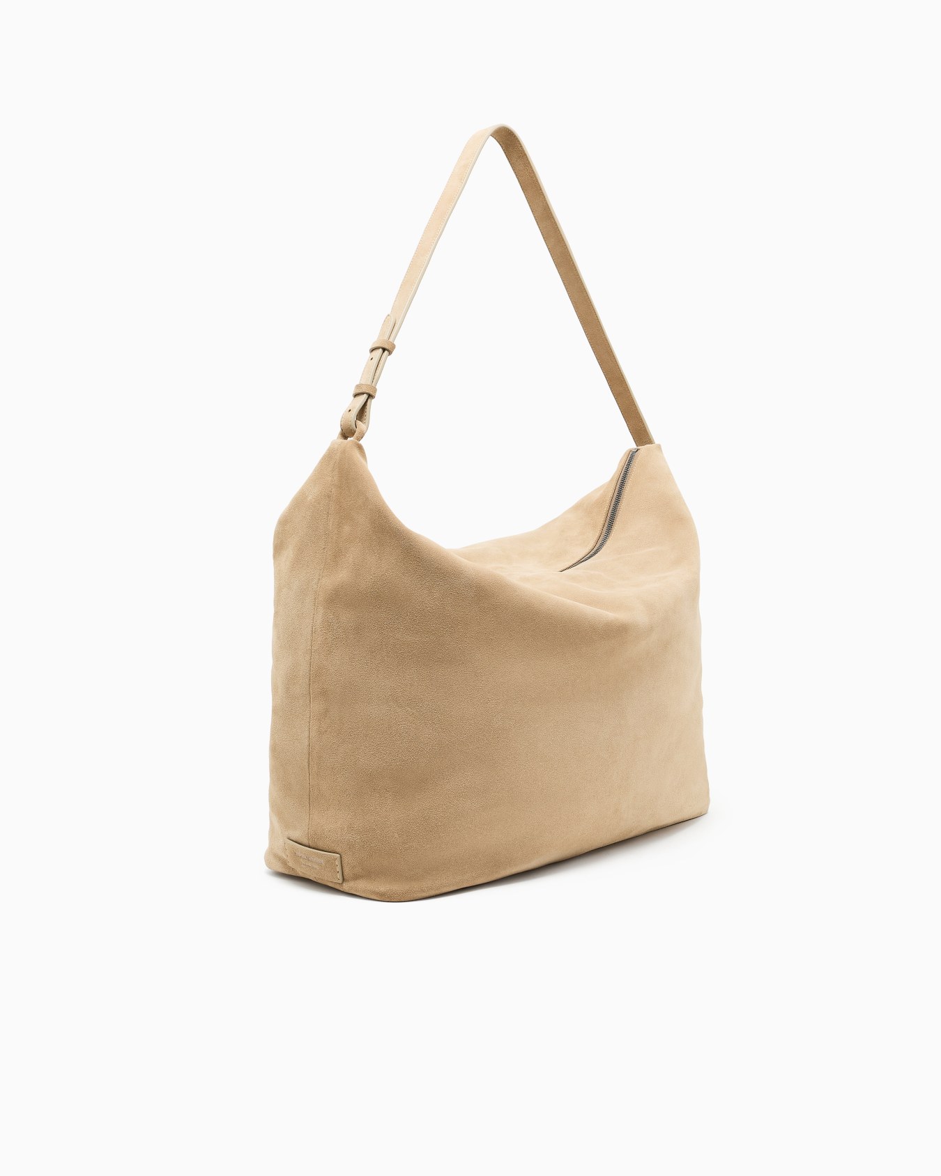 Icon suede oversized hobo shoulder bag Slide 1