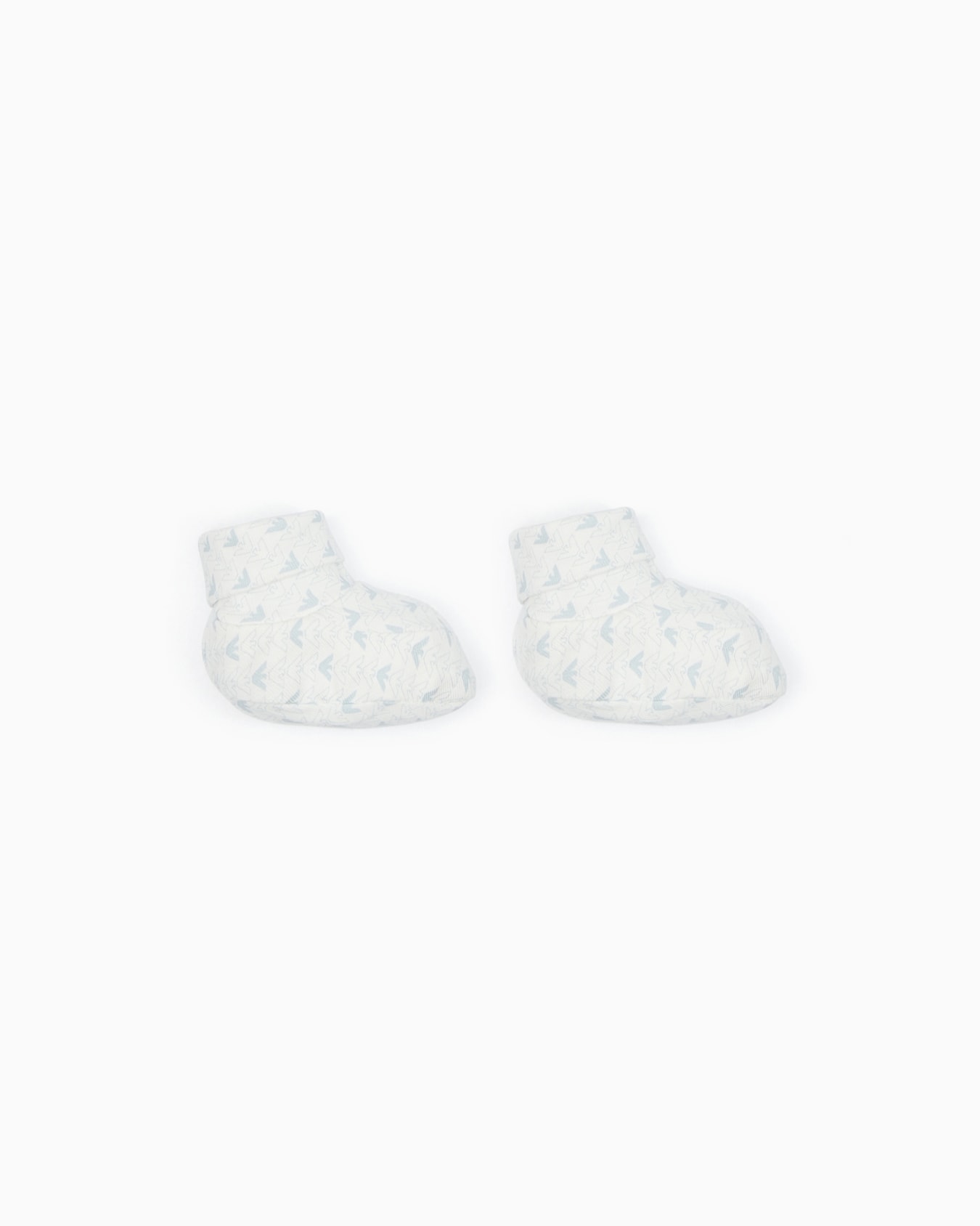 Jersey booties with op-art eagles Slide 0