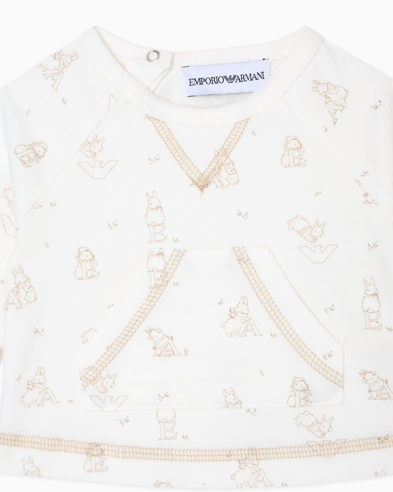 Funny winter sweatshirt and trousers set Slide 1