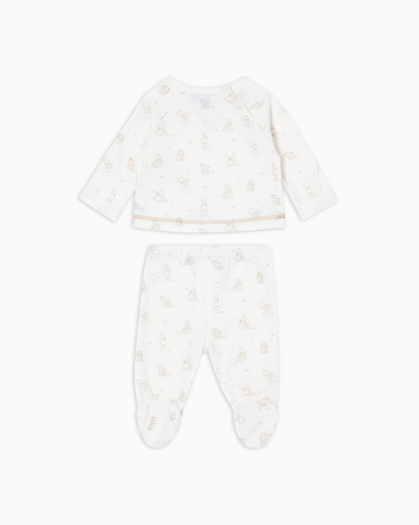Funny winter sweatshirt and trousers set Slide 2