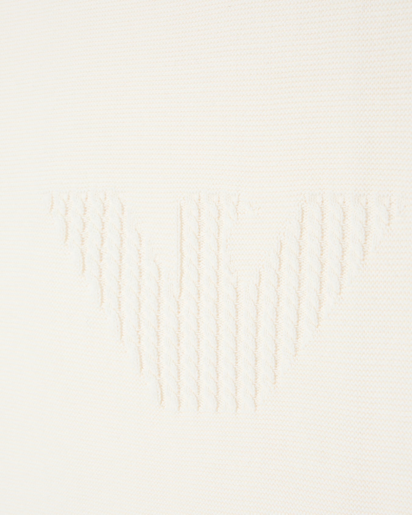 Knit blanket with eagle logo  Slide 1