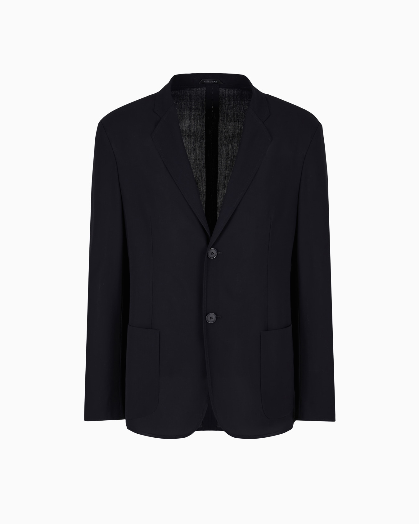 Veste à simple boutonnage en laine vierge Diapositive 0