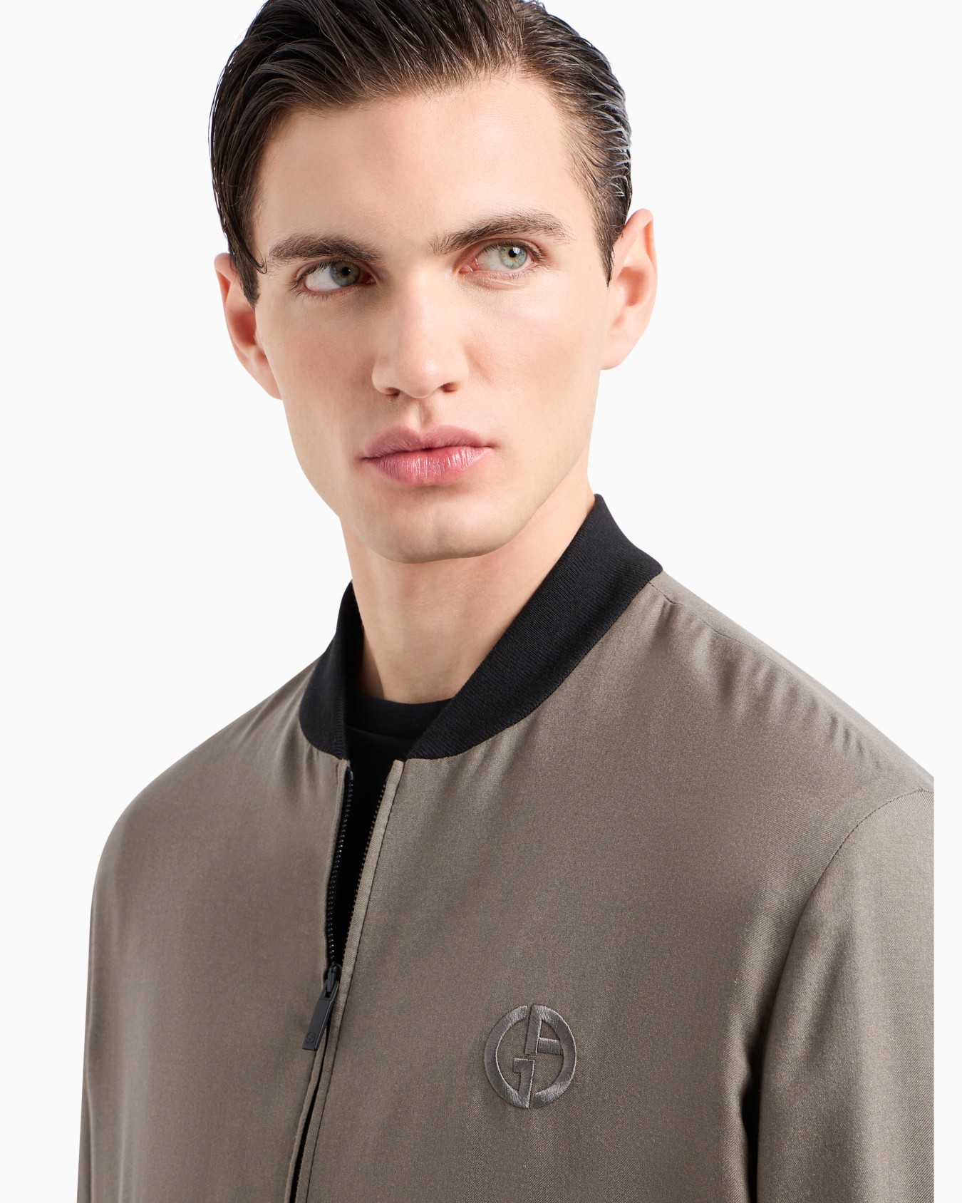 ASV cashmere and silk canvas blouson Slide 4
