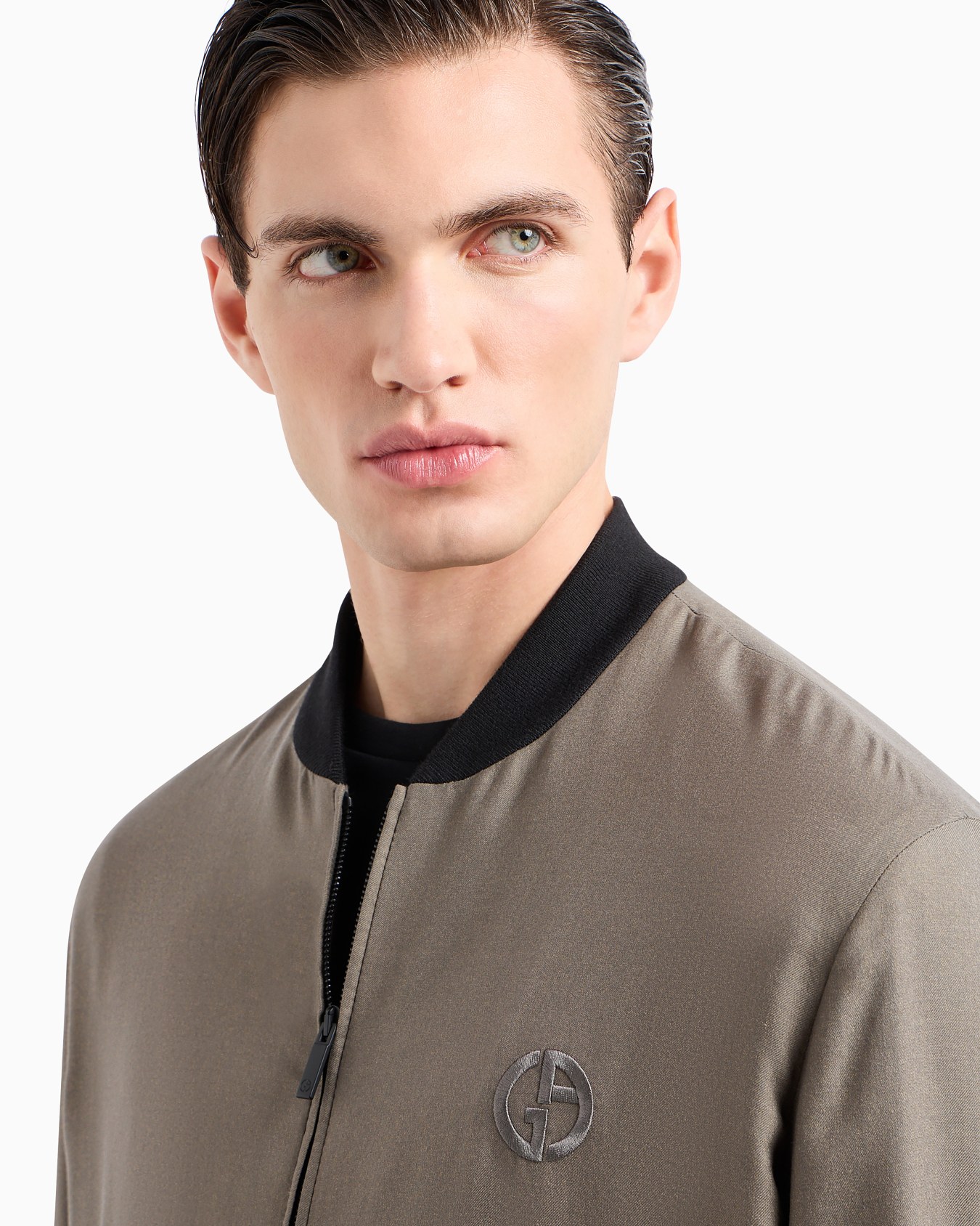 Blouson en toile de cachemire et soie ASV Diapositive 4