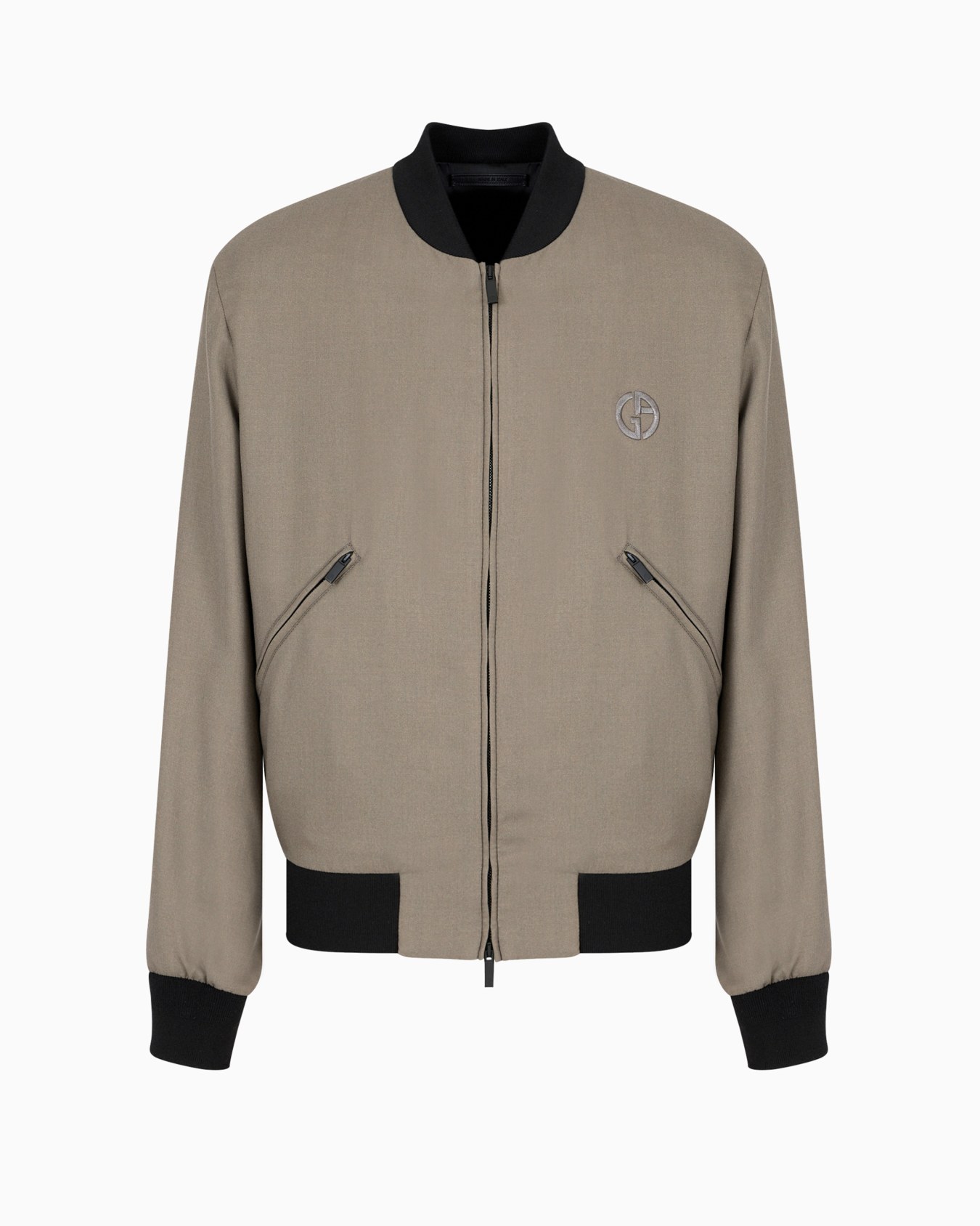 ASV cashmere and silk canvas blouson Slide 0