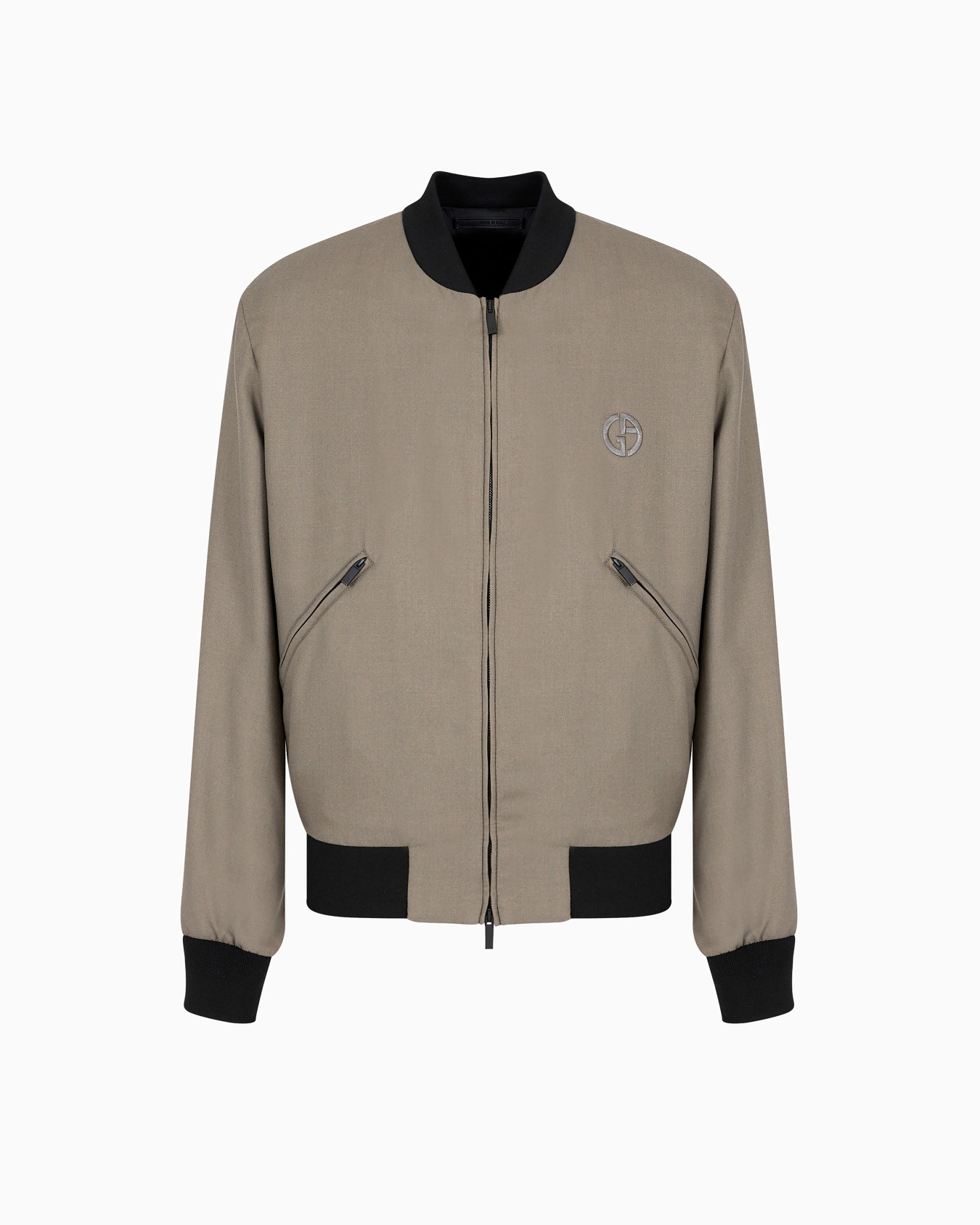 Blouson en toile de cachemire et soie ASV Diapositive 0