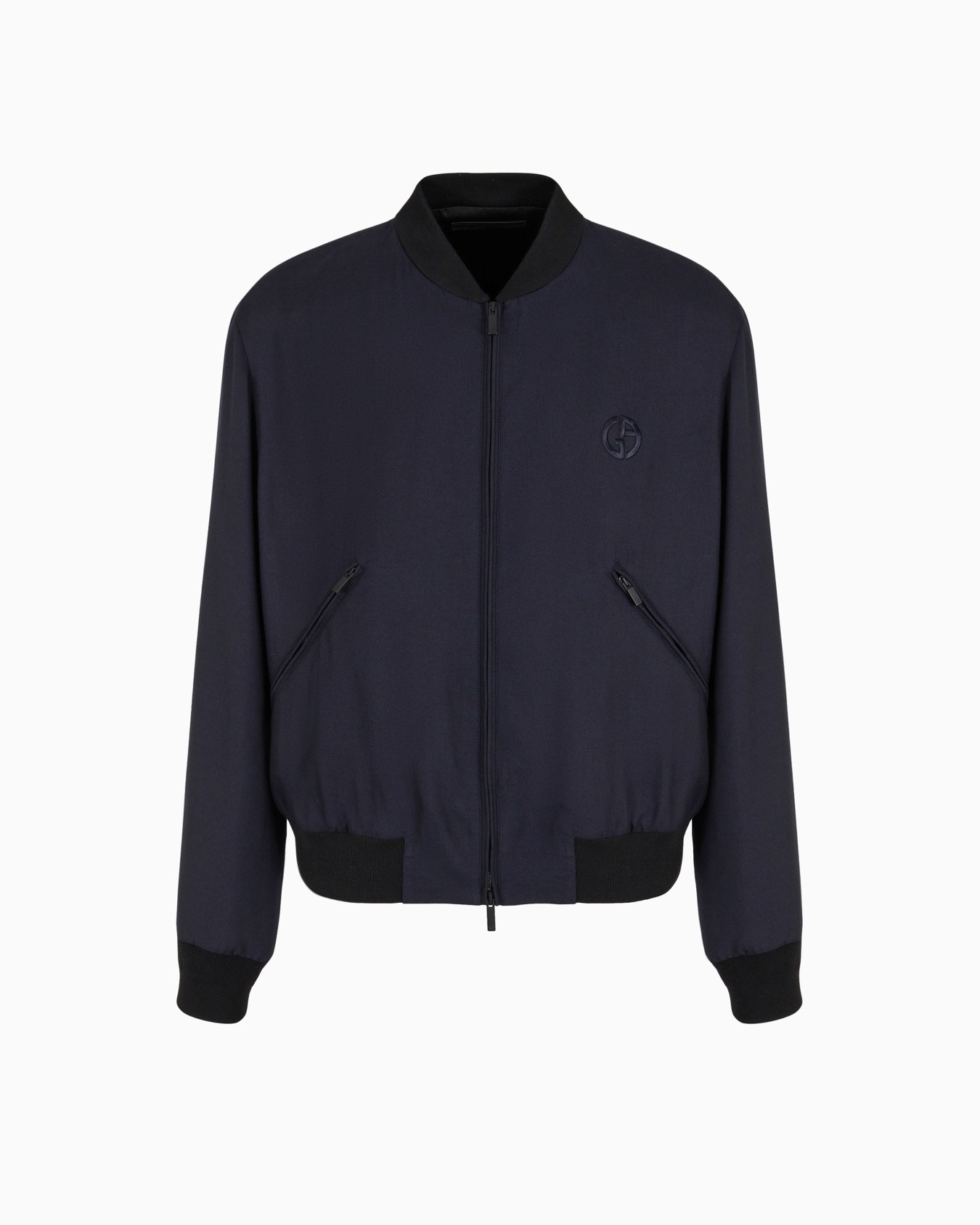 ASV cashmere and silk canvas blouson Slide 0