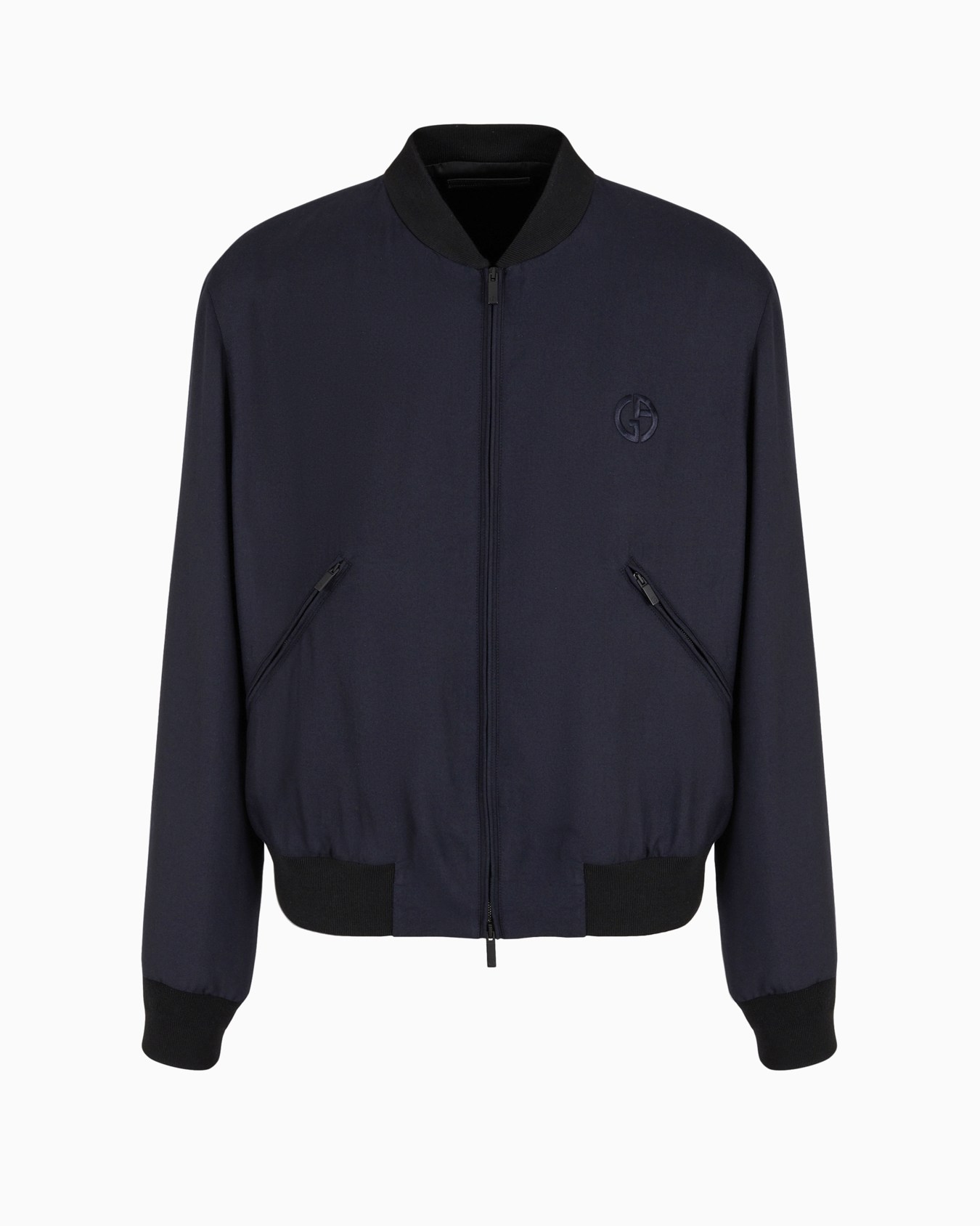 ASV cashmere and silk canvas blouson Slide 0