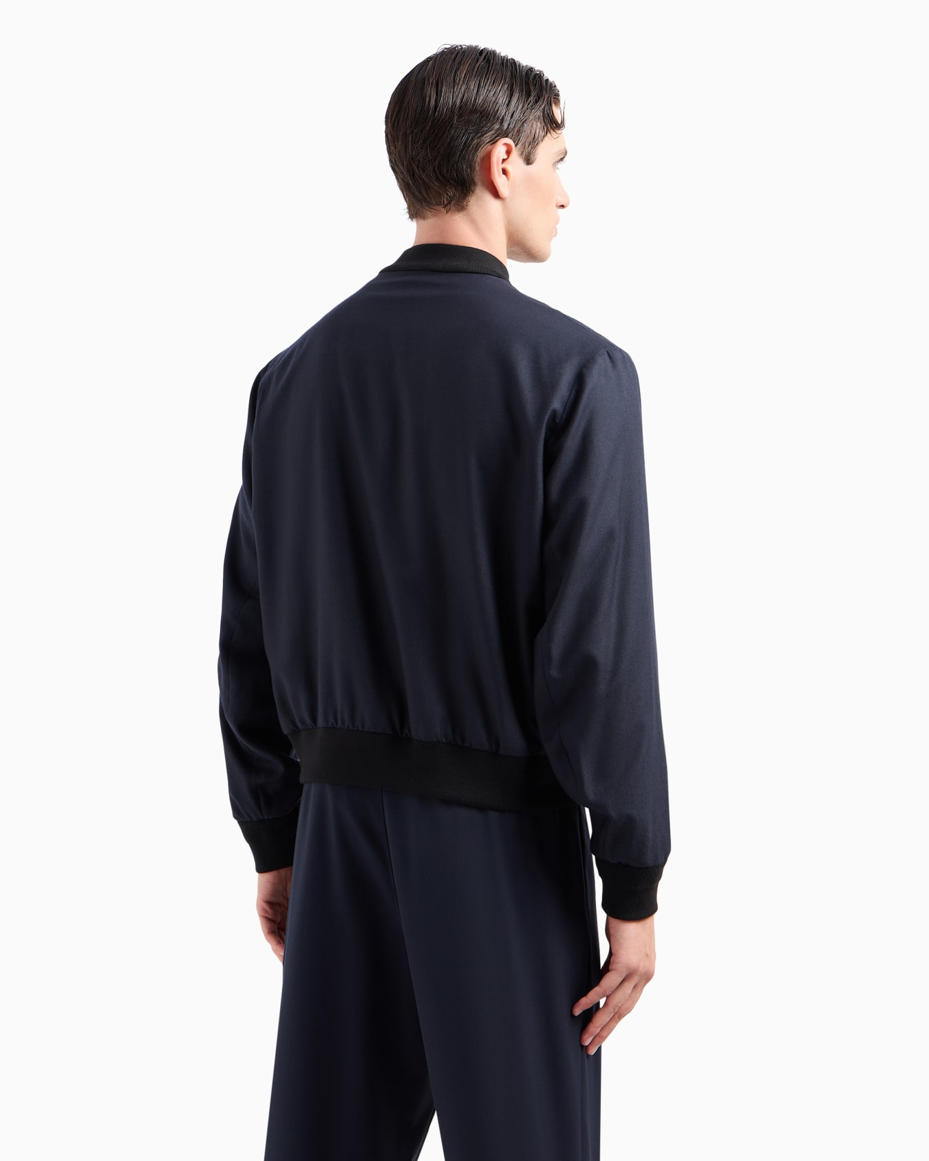 ASV cashmere and silk canvas blouson Slide 2