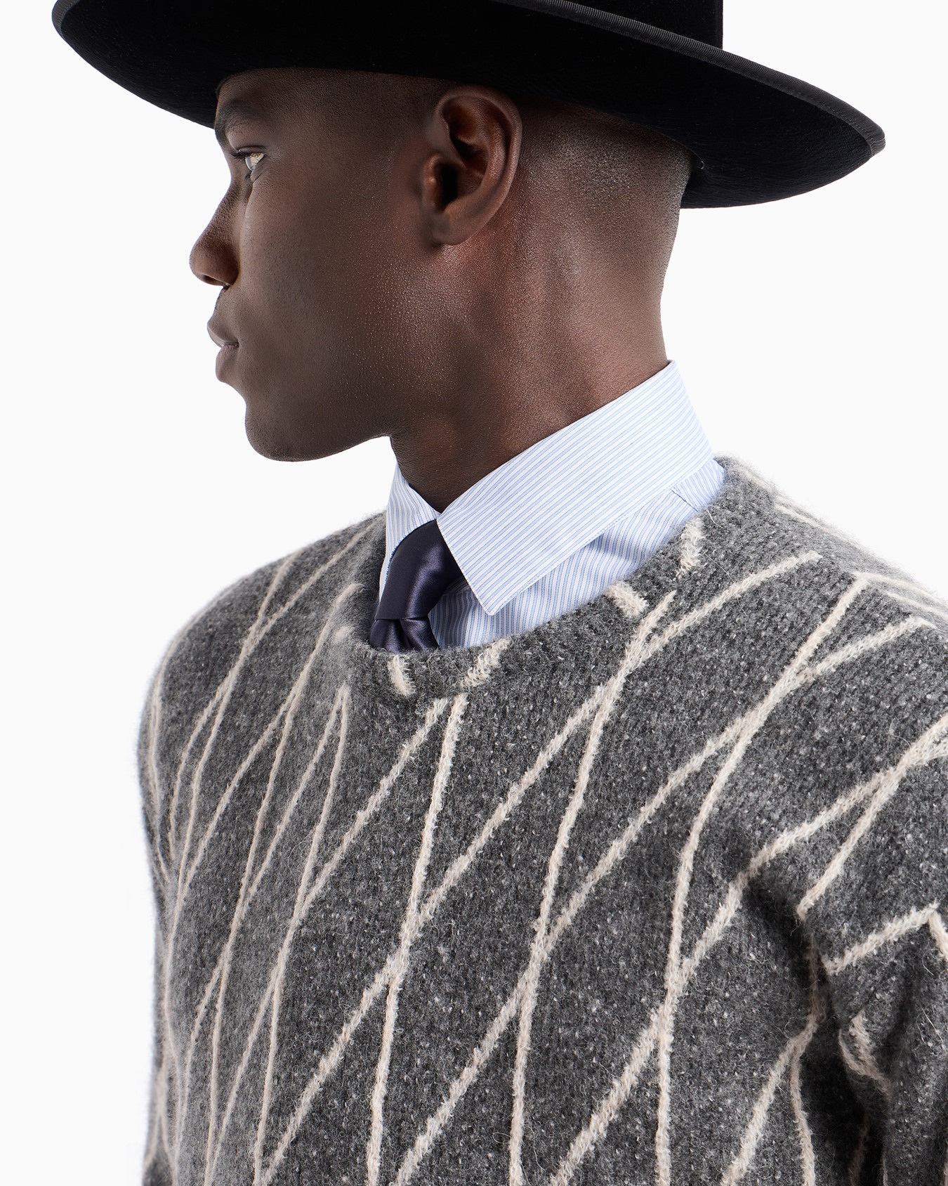 Camicia slim fit in misto lyocell Slide 5