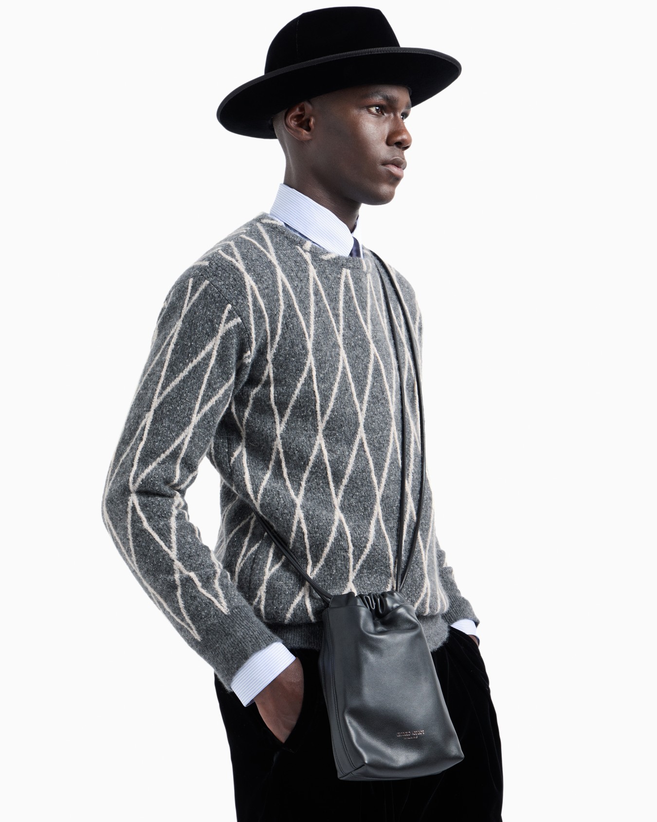 Camicia slim fit in misto lyocell Slide 6