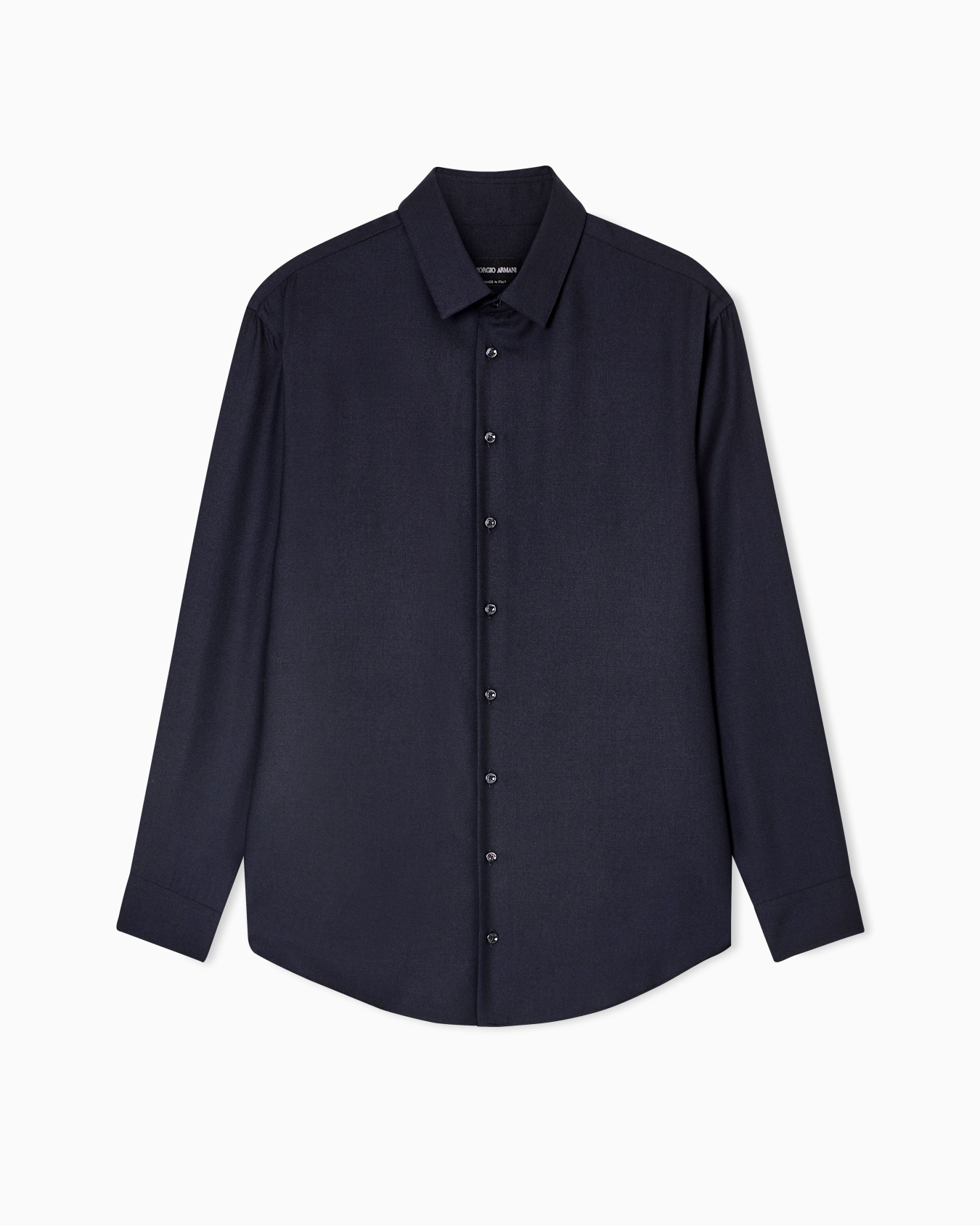 Hemd in Regular Fit aus Kaschmir und Seiden-Twill Folie 0