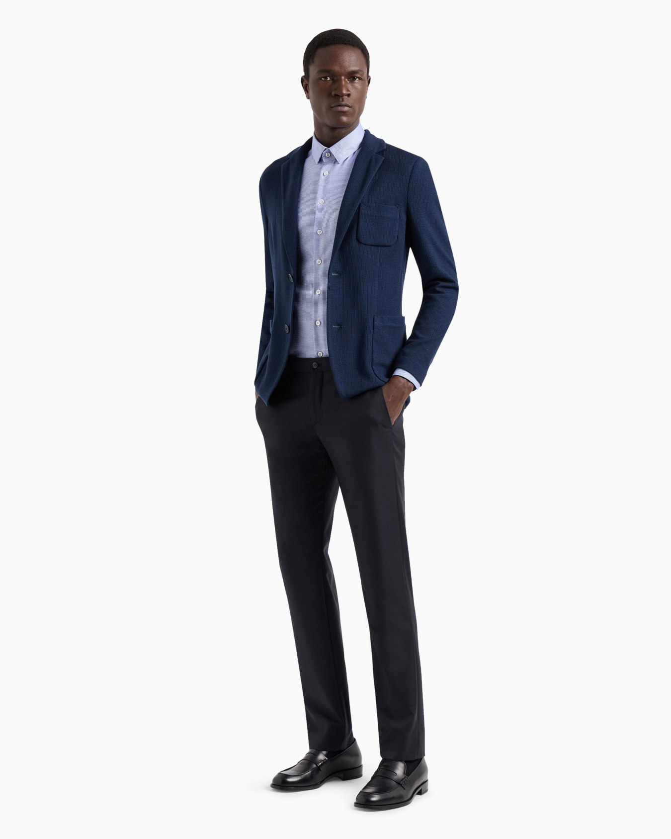 Regular-fit printed silk shirt Slide 3