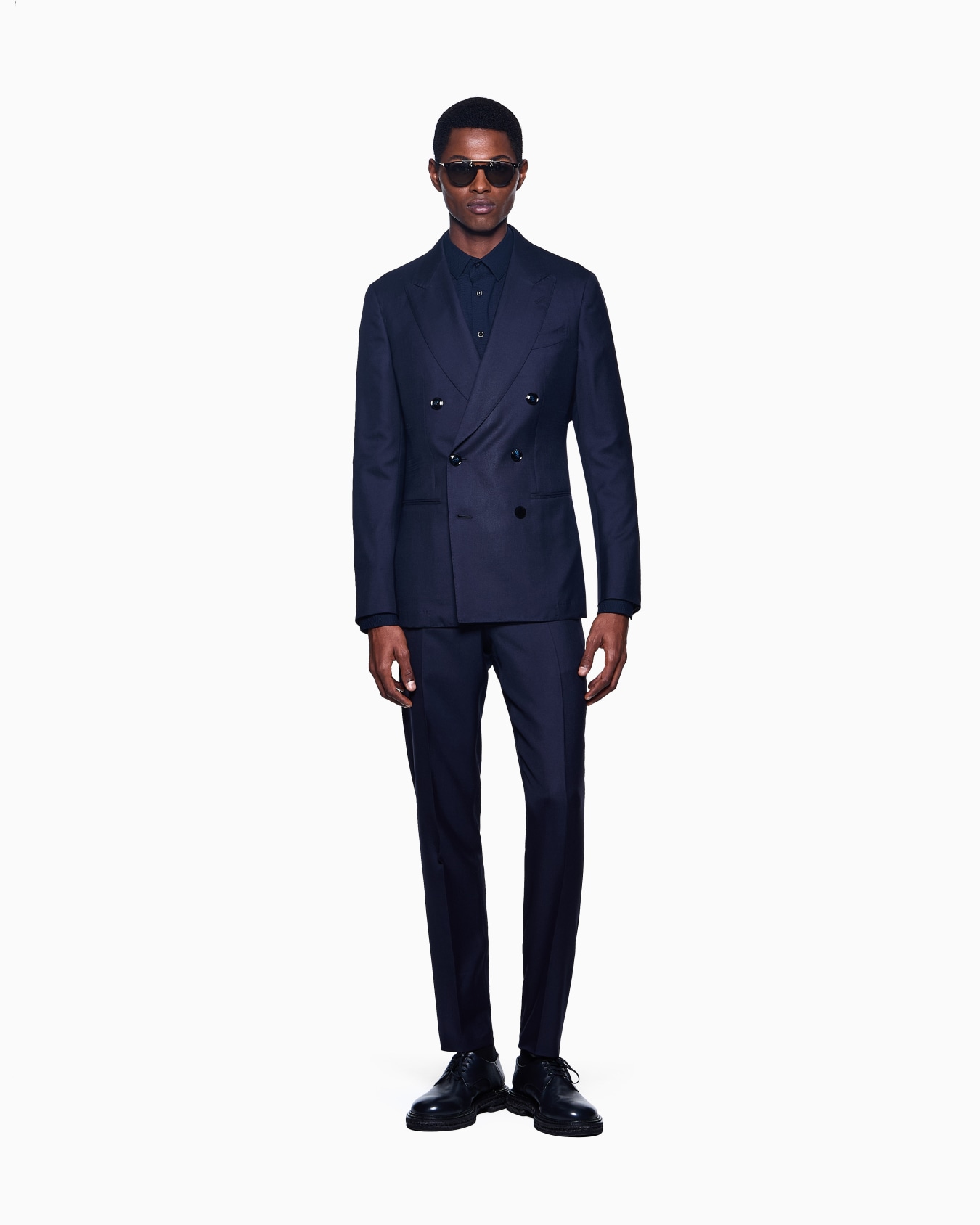 Regular-fit cotton-seersucker shirt Slide 1