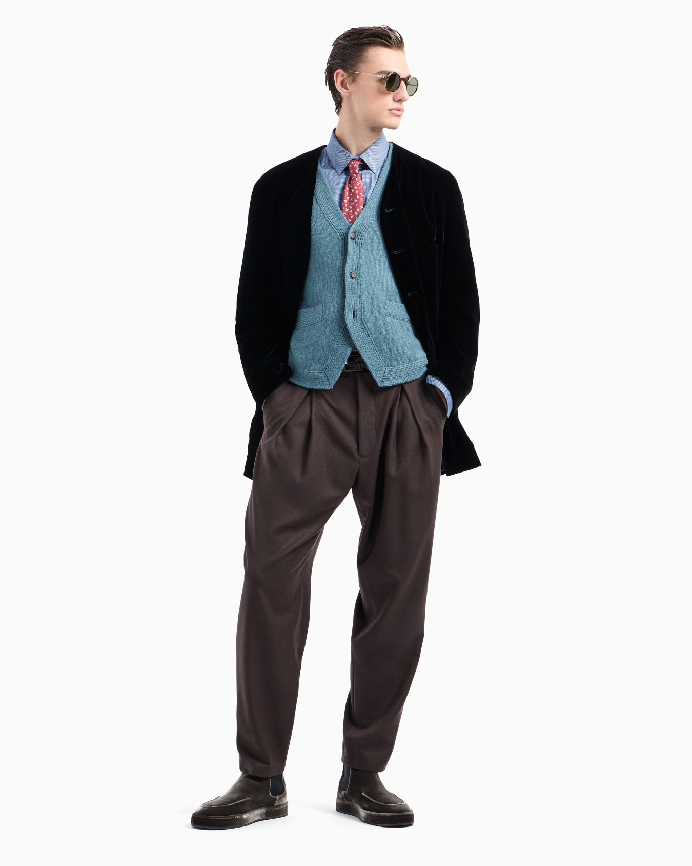 Regular-fit printed cotton shirt Slide 4