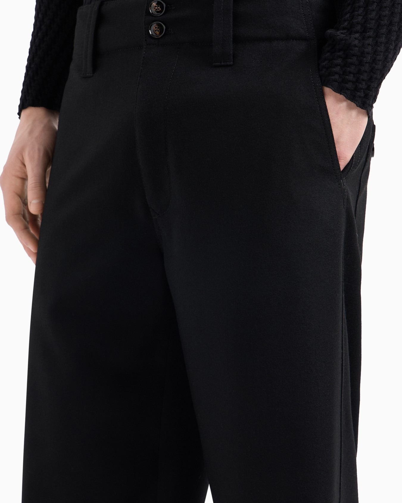 Pantalon en tissu léger de laine vierge Diapositive 4