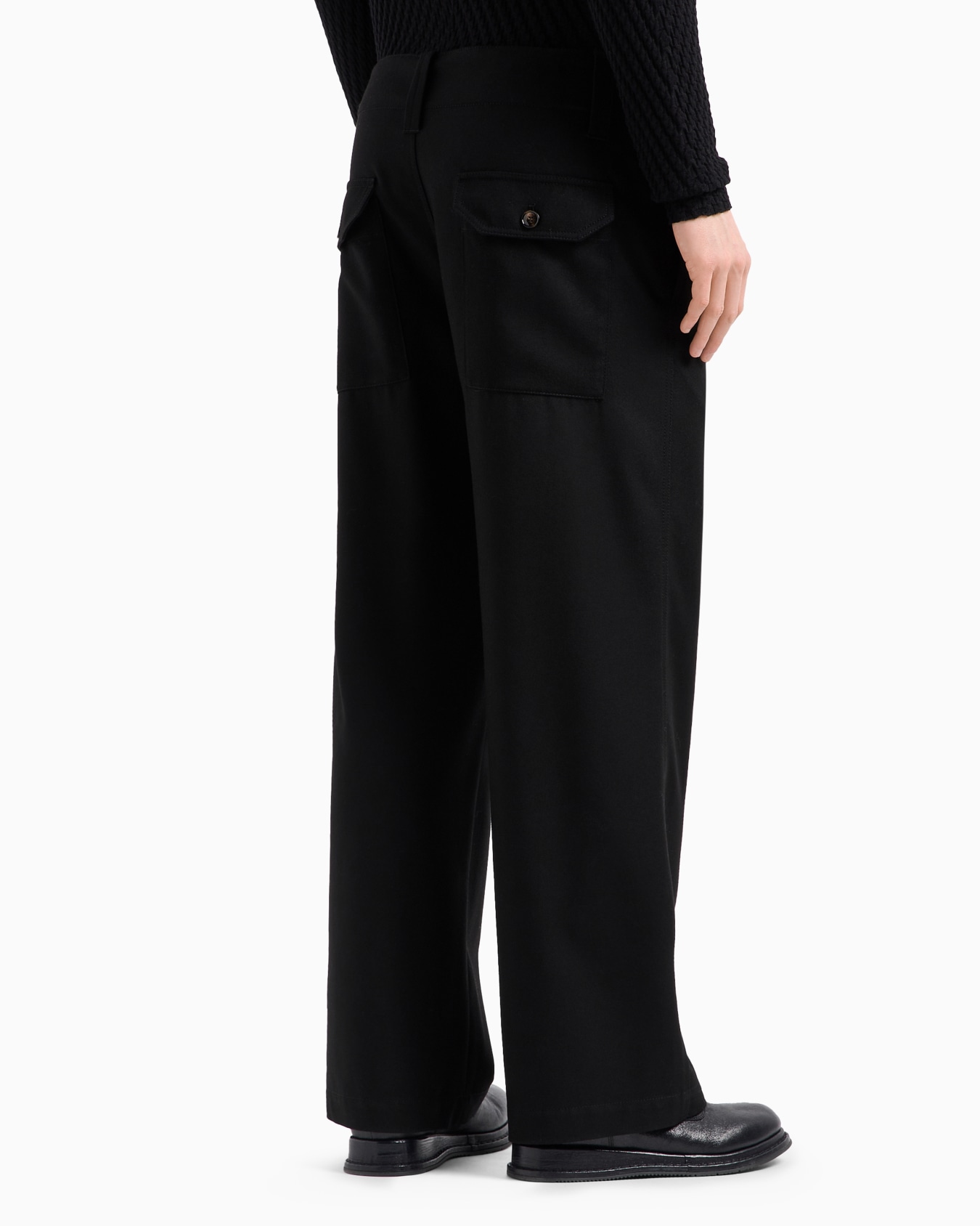 Pantalon en tissu léger de laine vierge Diapositive 2