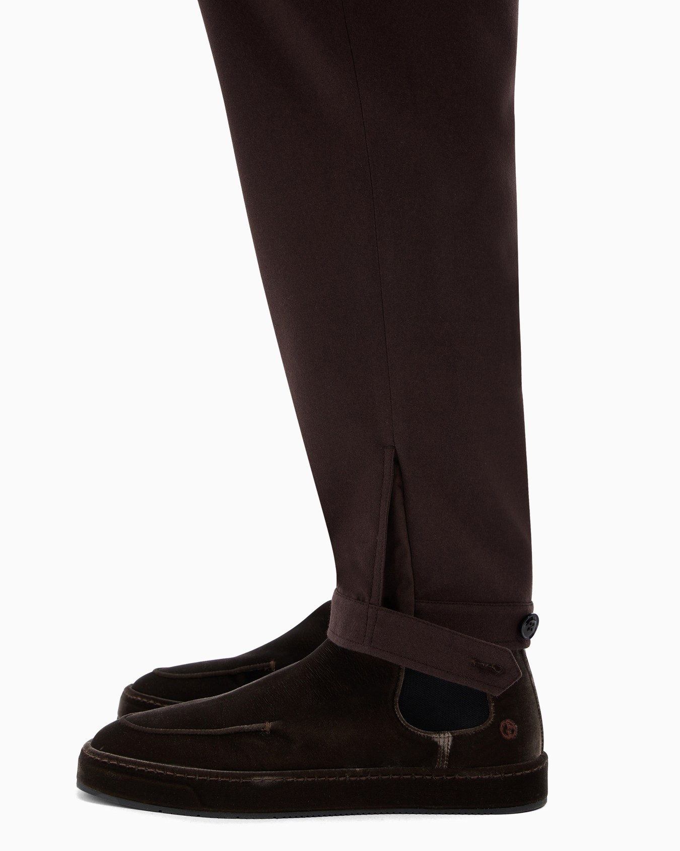 Single-pleat lightweight wool cloth trousers Slide 5