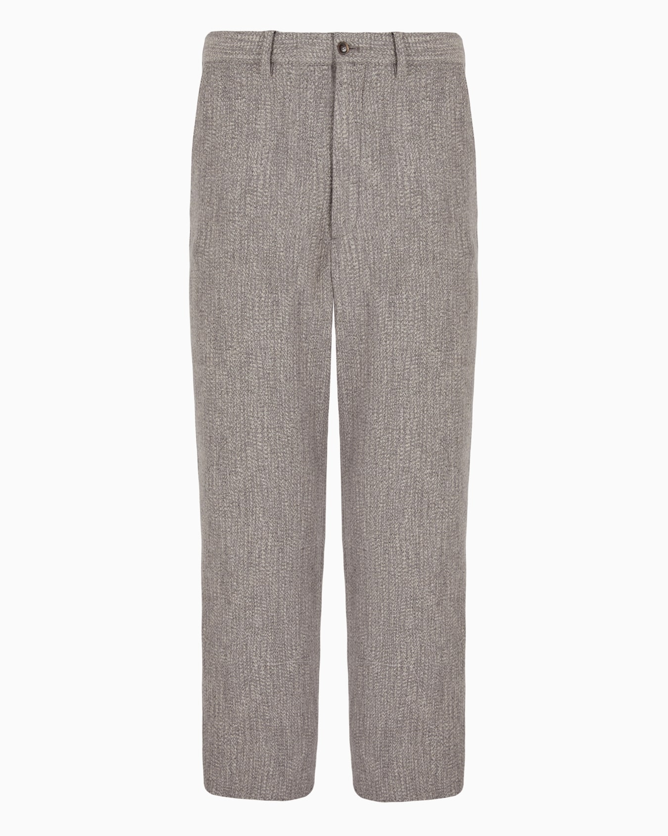 Flat-Front-Hose aus einer Mischung aus Viskose und Wolle in Jacquard-Verarbeitung Folie 0