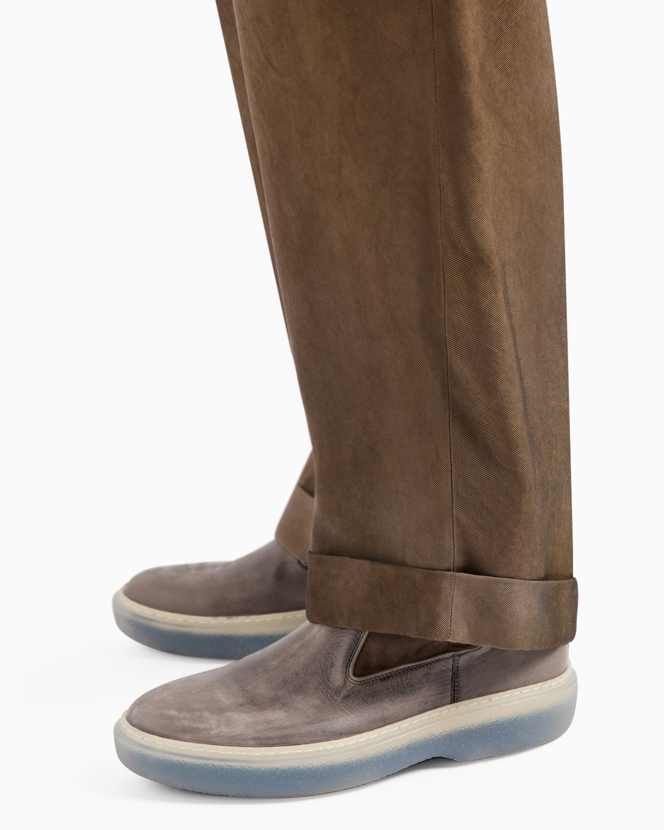 Pantalon à une pince en viscose Diapositive 5