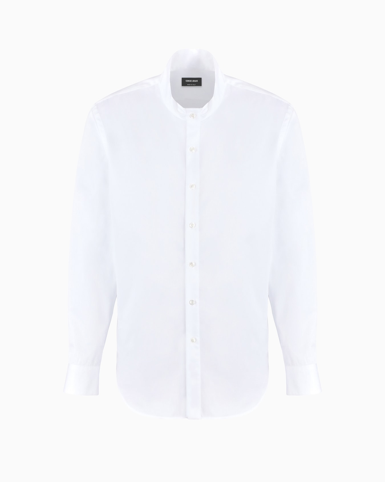Chemise coupe classique en sergé de coton Diapositive 0