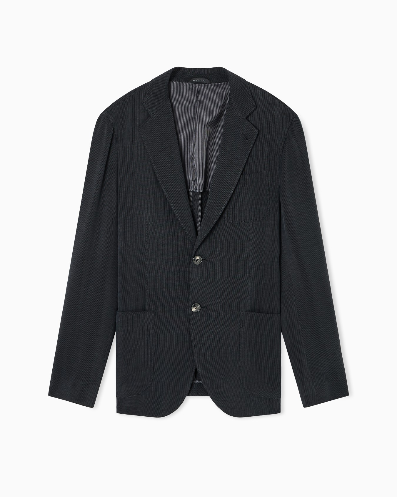ASV Upton Line single-breasted canneté cupro jacket Slide 0