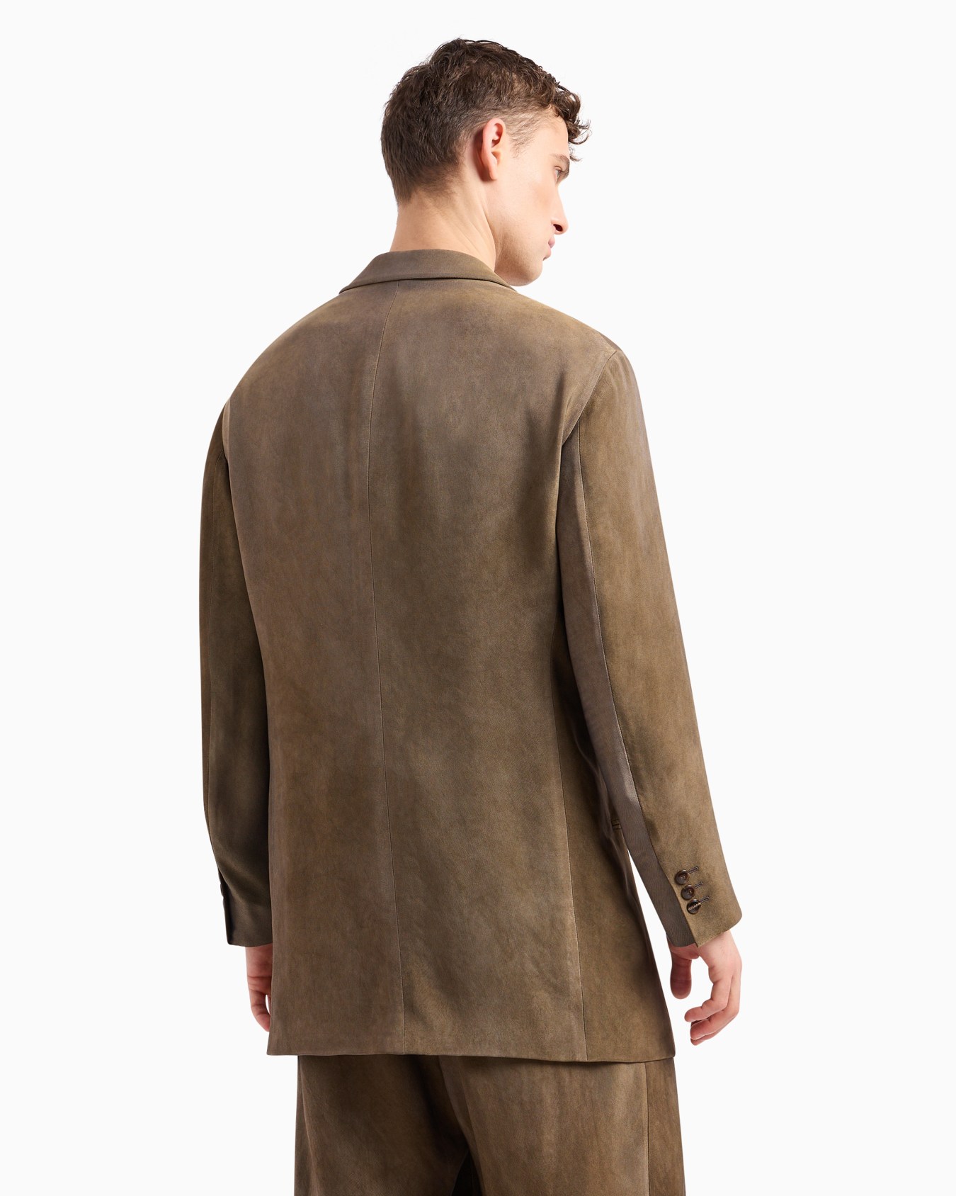 Heritage Line single-breasted viscose jacket Slide 3
