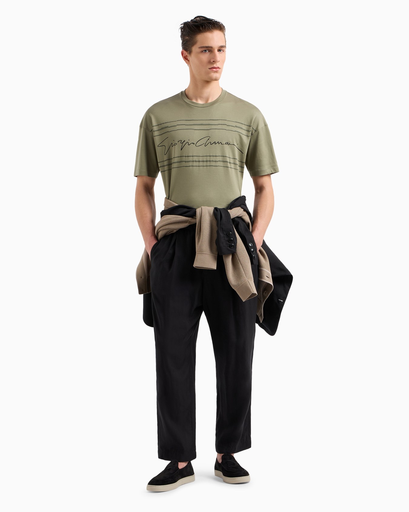 ASV organic cotton jersey crew-neck T-shirt Slide 3
