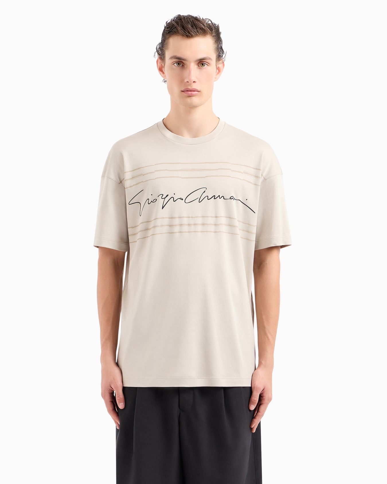 ASV organic cotton jersey crew-neck T-shirt Slide 2