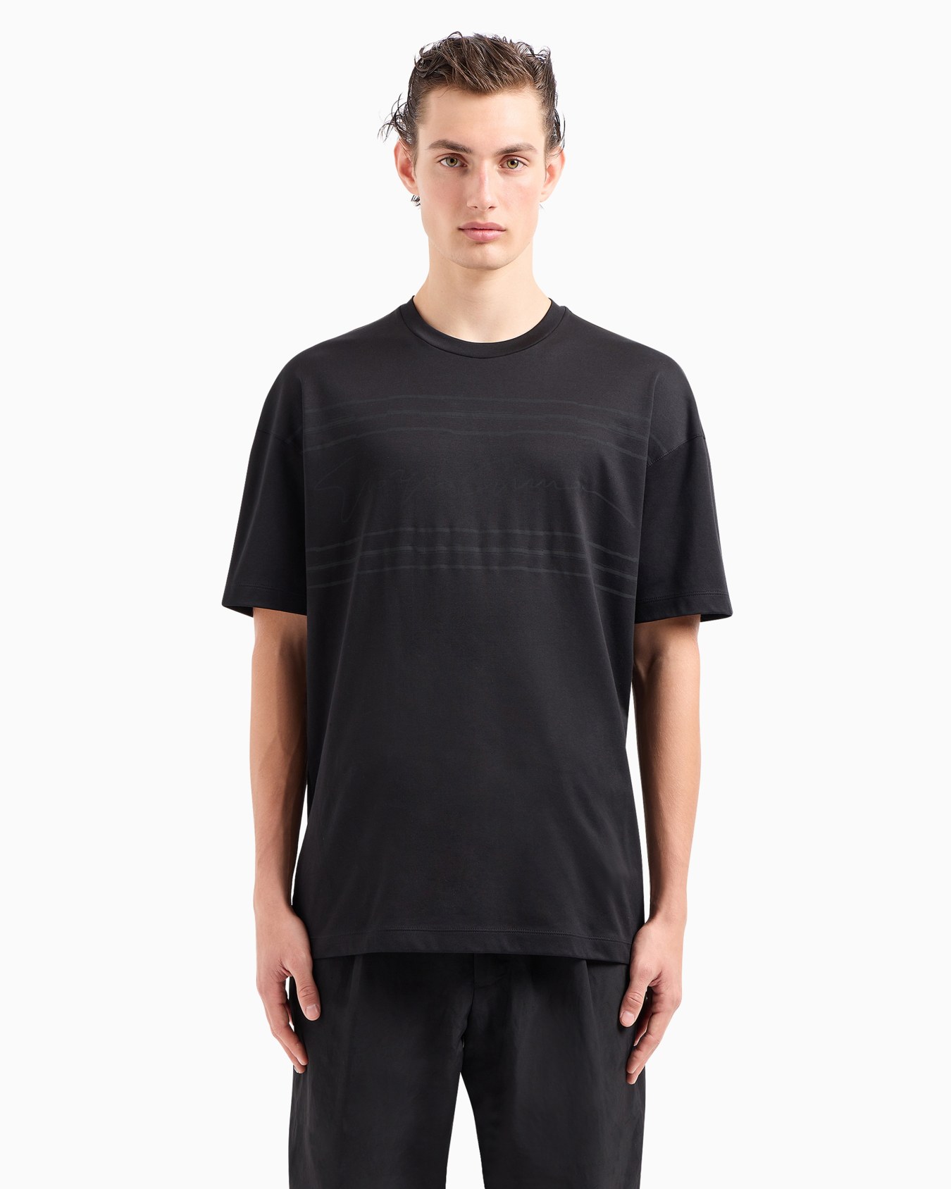 ASV organic cotton jersey crew-neck T-shirt Slide 2