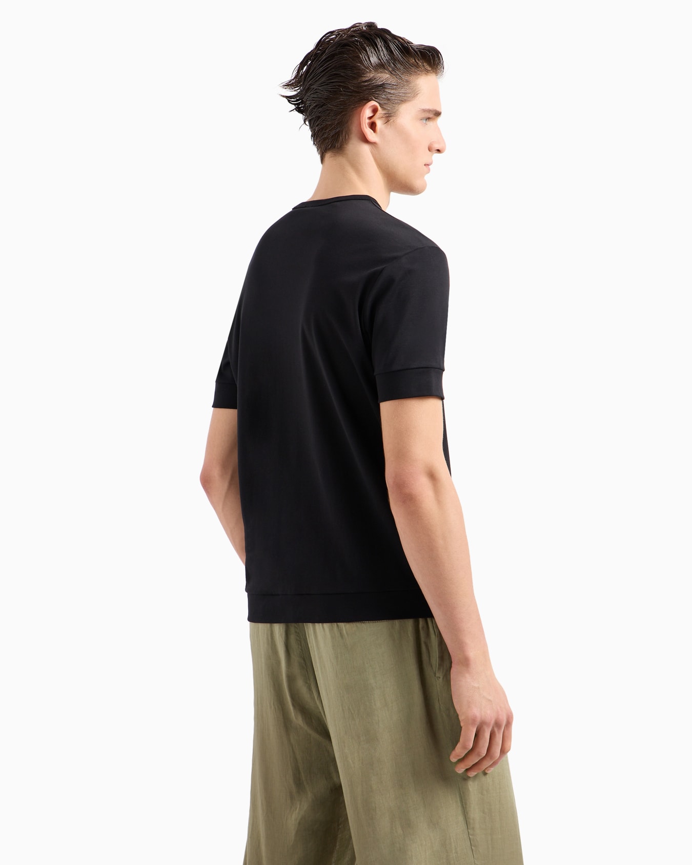 ASV organic cotton jersey crew-neck T-shirt Slide 2