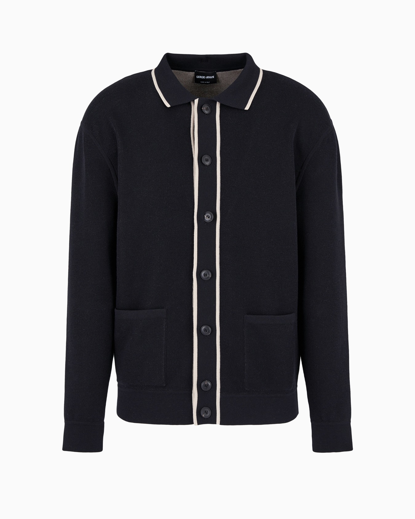 Cotton, silk and cashmere cardigan Slide 0